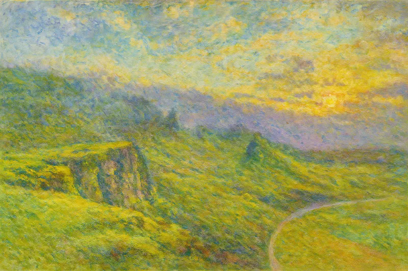 Impressionist Monet aesthetic